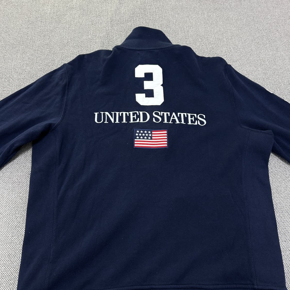 폴로 빅포니 USA 성조기 코튼집업(L) 상품이미지4