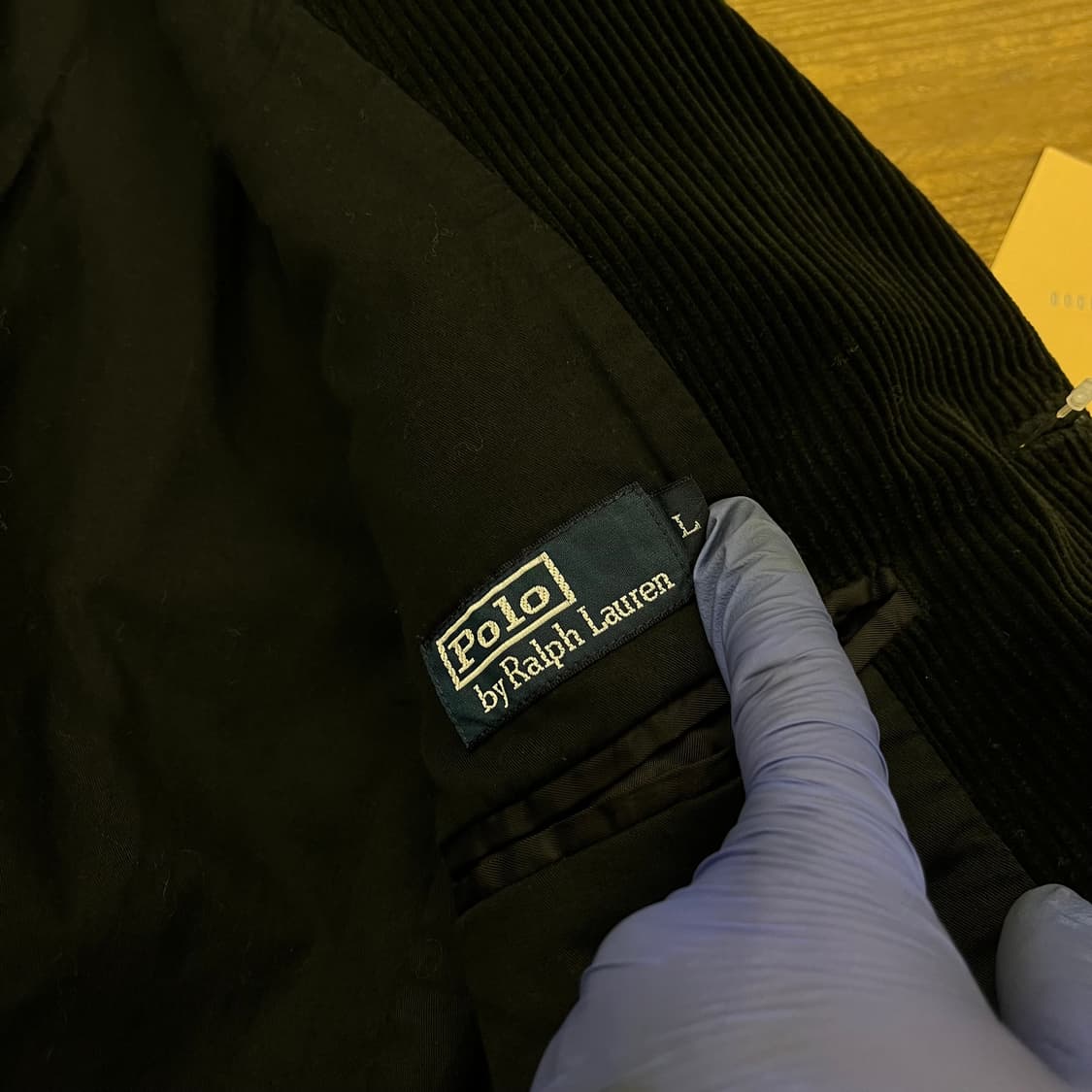 폴로 랄프로렌 코듀로이 자켓 블랙  상품이미지4