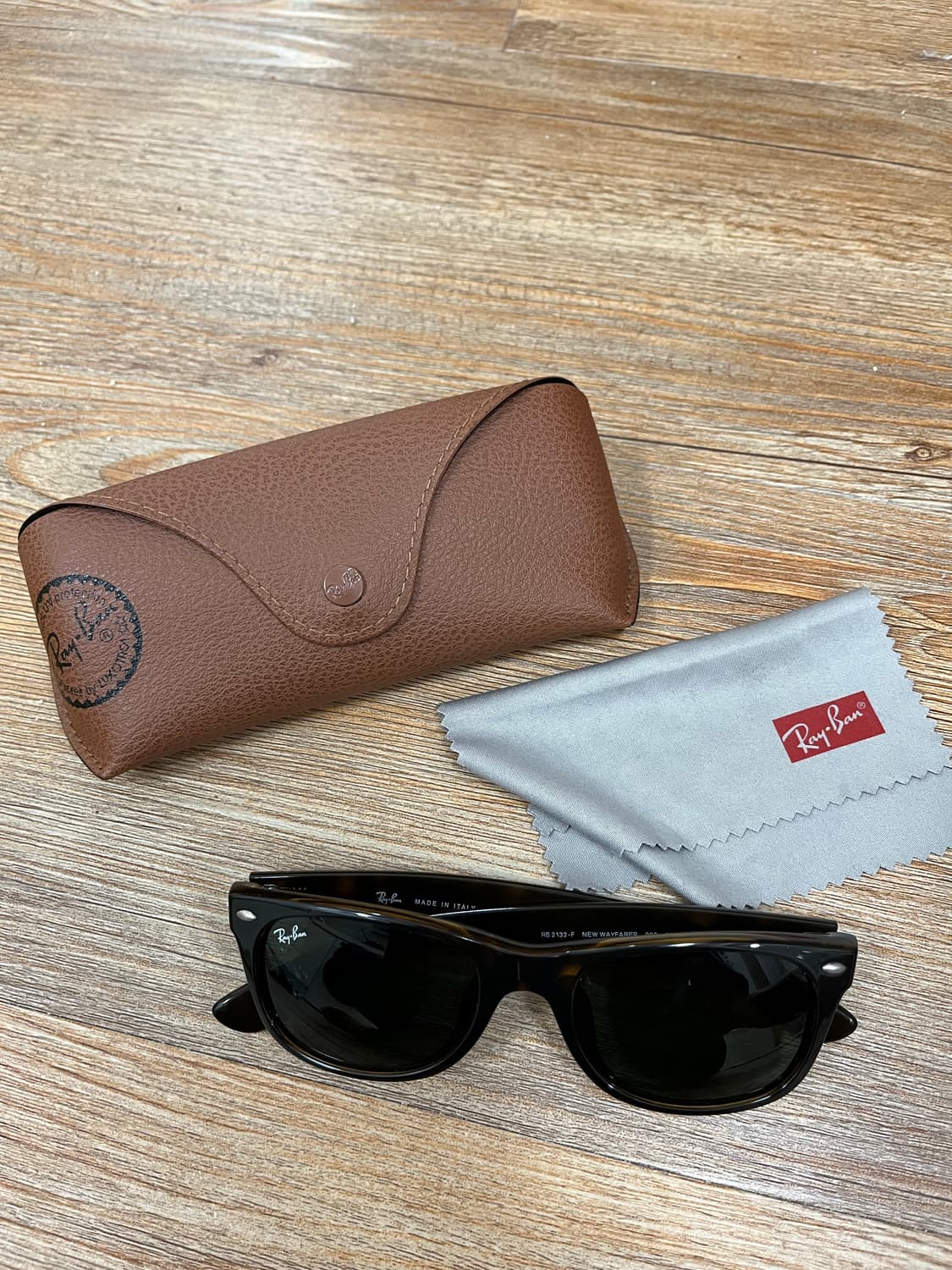 레이벤 rb2132 f 52사이즈 톨토이즈 선글라스 상품이미지1