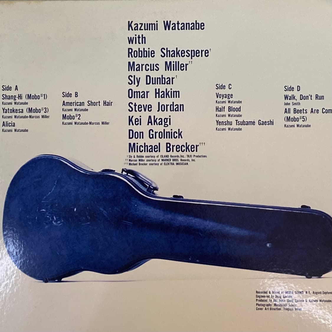 (LP) Kazumi Watanabe-Mobo(2LP) 상품이미지6
