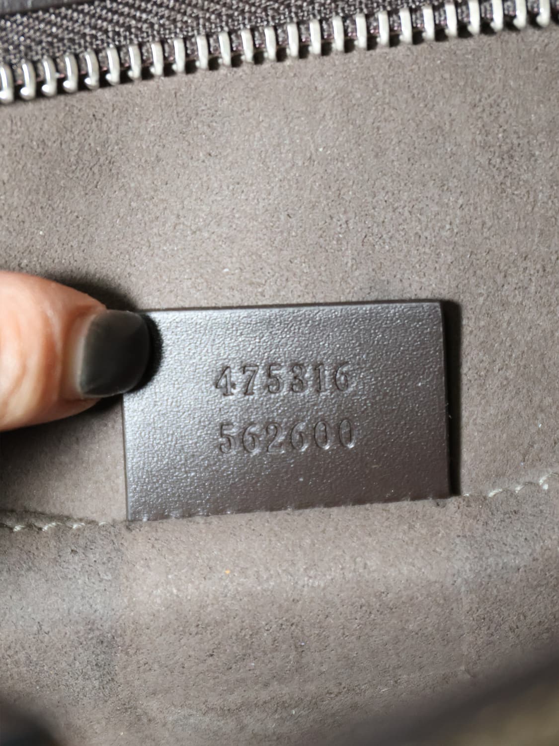 [정품]구찌 GG 수프림 캔버스 웹 파우치 베이지 에보니 클러치 상품이미지6