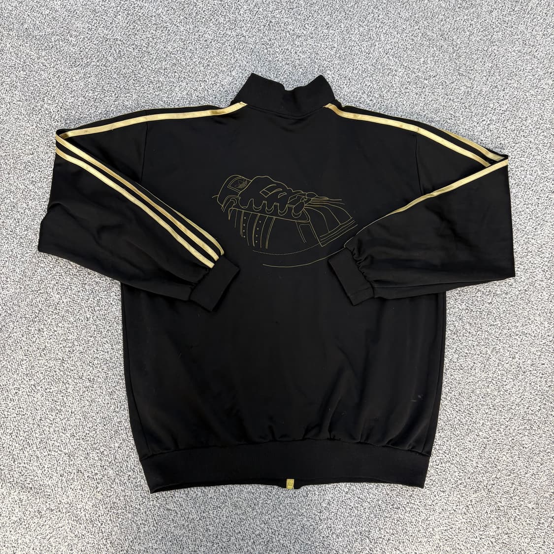 실측 아디다스 골드 파이어버드 슈즈 져지 0303J 상품이미지3