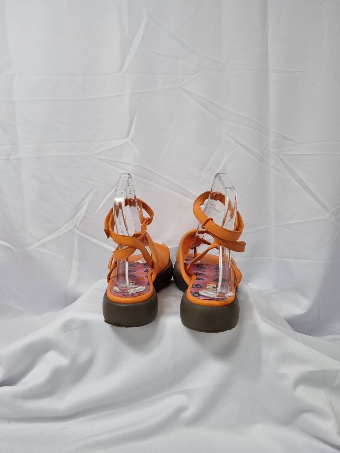 38 245 캠퍼 FIS 피스 스트랩 샌들 오렌지 상품이미지4