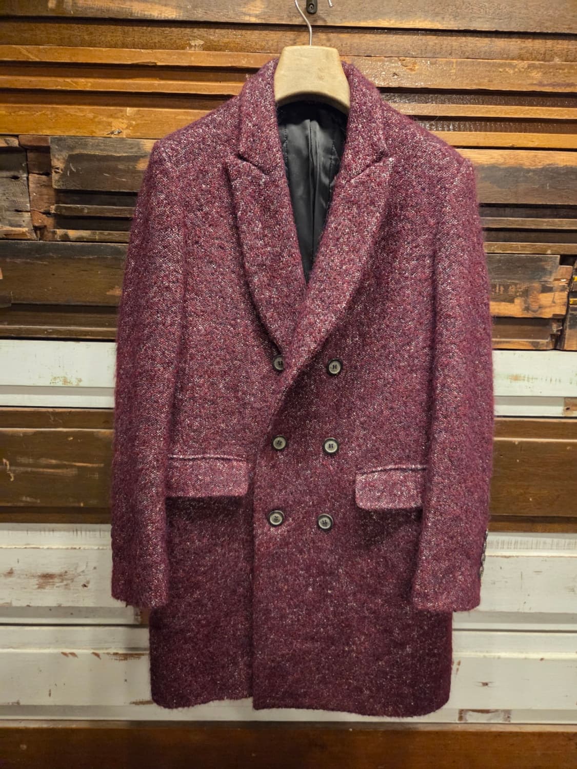 솔리드옴므 더블브레스티드코트 상품이미지10