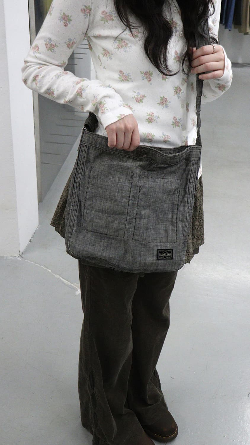 포터 PORTER Denim Shoulder Bag 상품이미지2