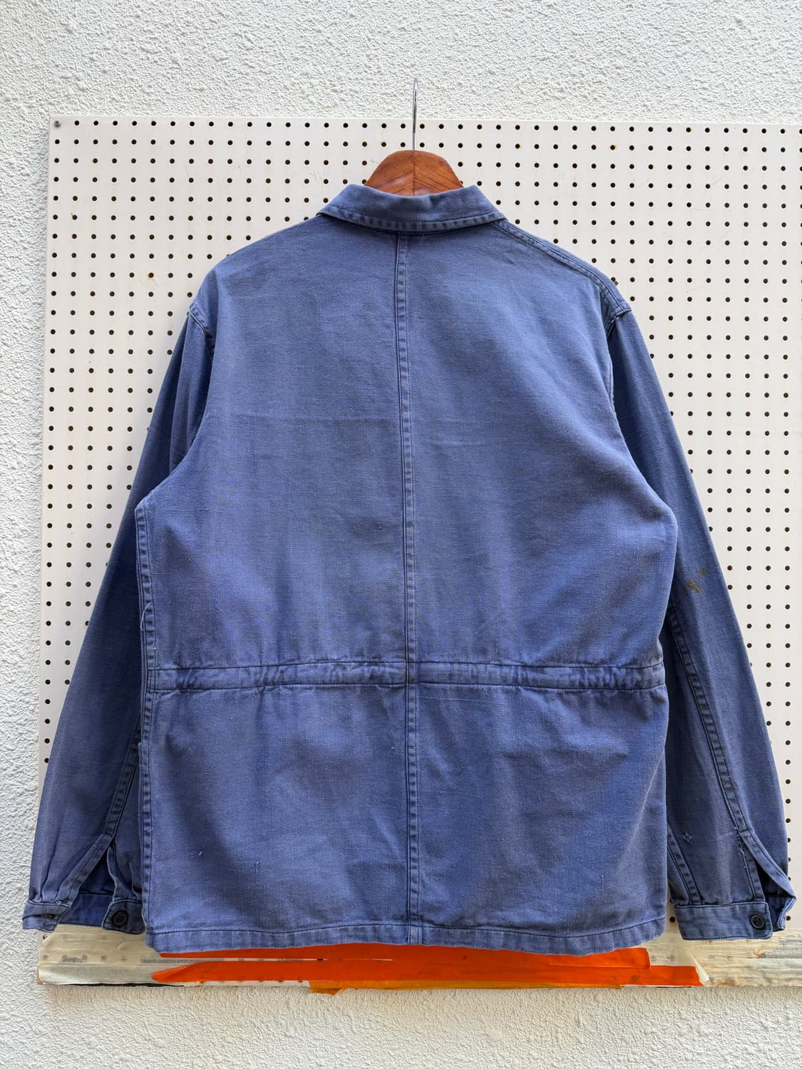 WASHED BLUE OLD VINTAGE FRENCH 프렌치워크자켓 상품이미지2
