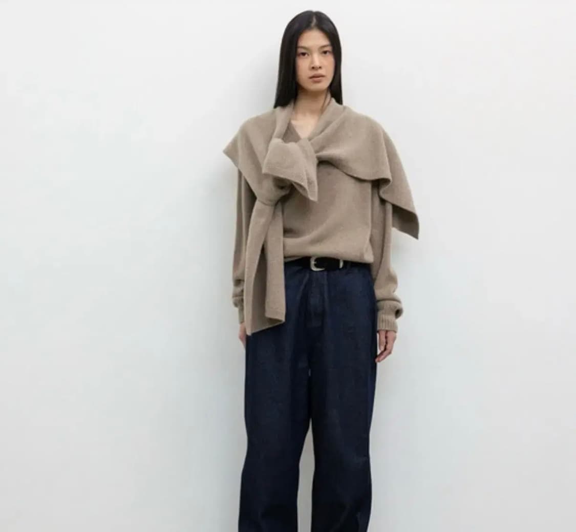 르917 알파카 머플러 ALPACA MUFFLER 상품이미지1