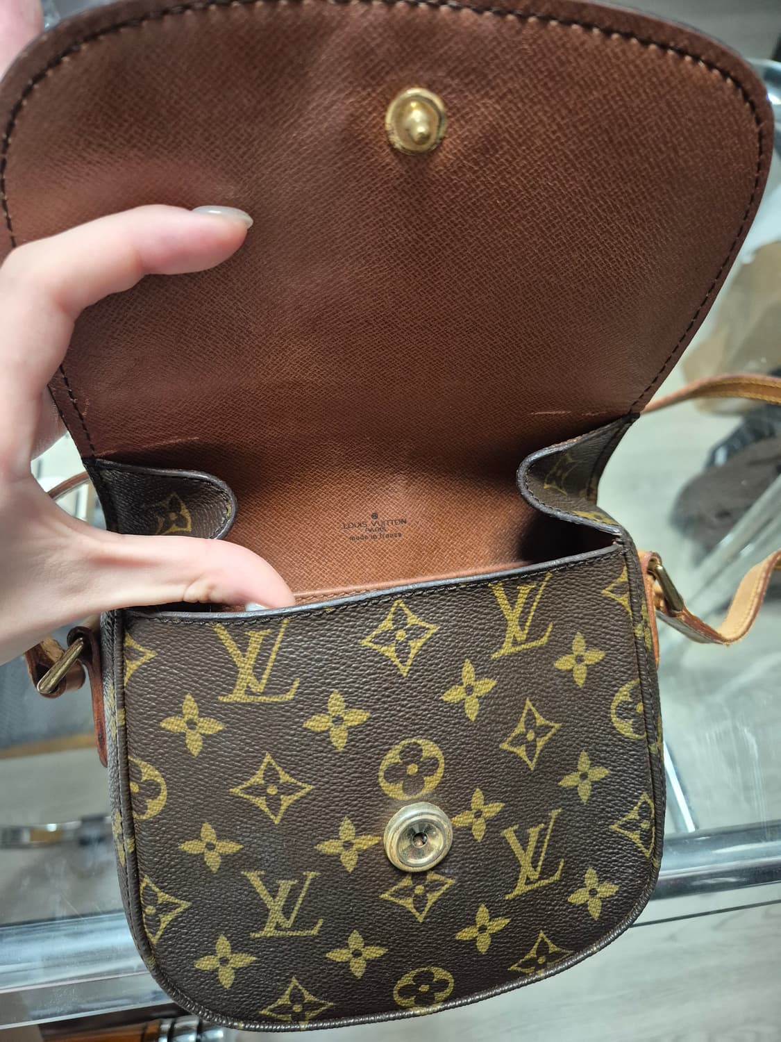 빈티지 루이비통 모노그램 생 클라우드 MM 백 상품이미지2