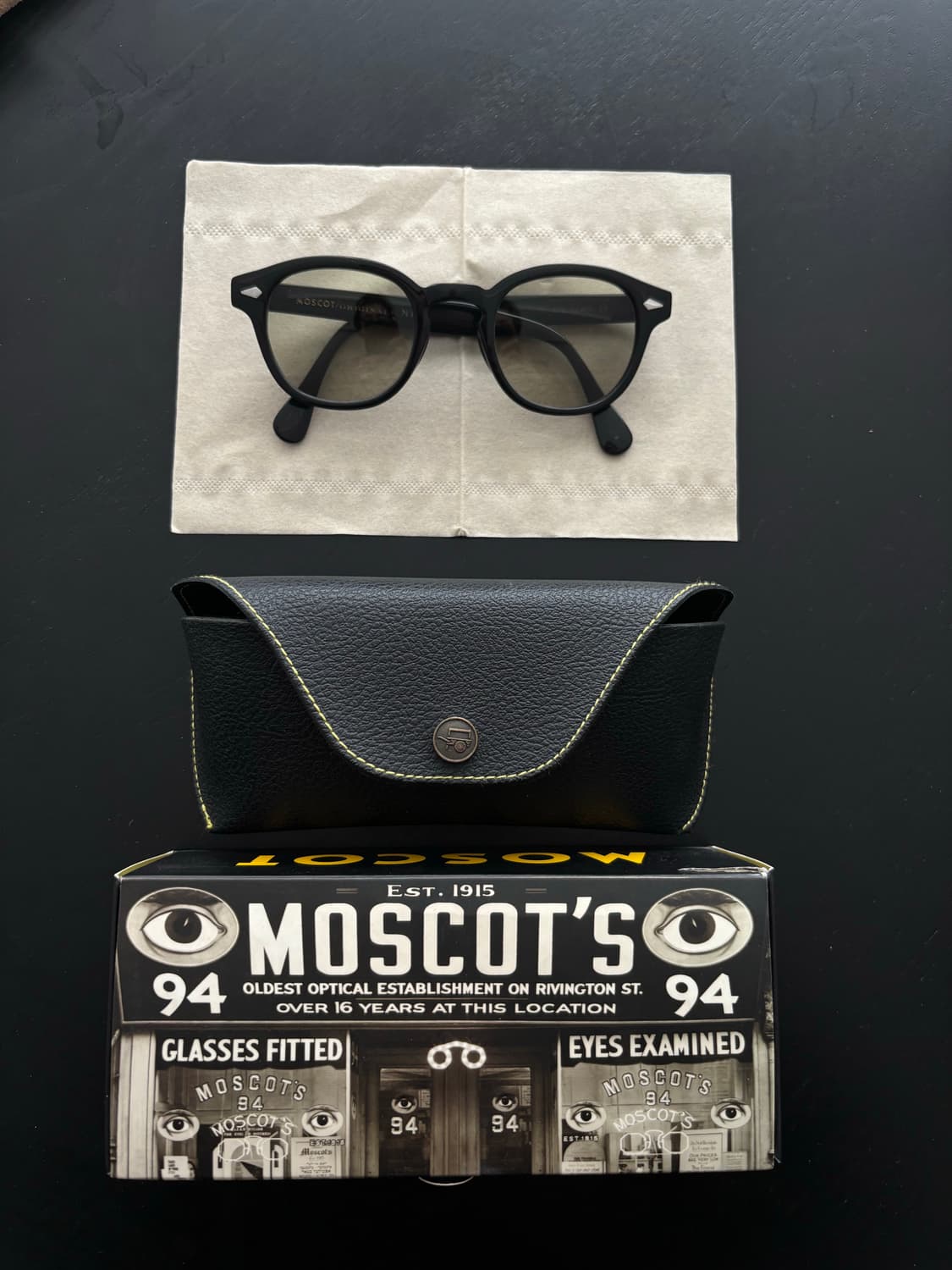 모스콧 렘토쉬 47 블랙 (옐로 틴트) 상품이미지1