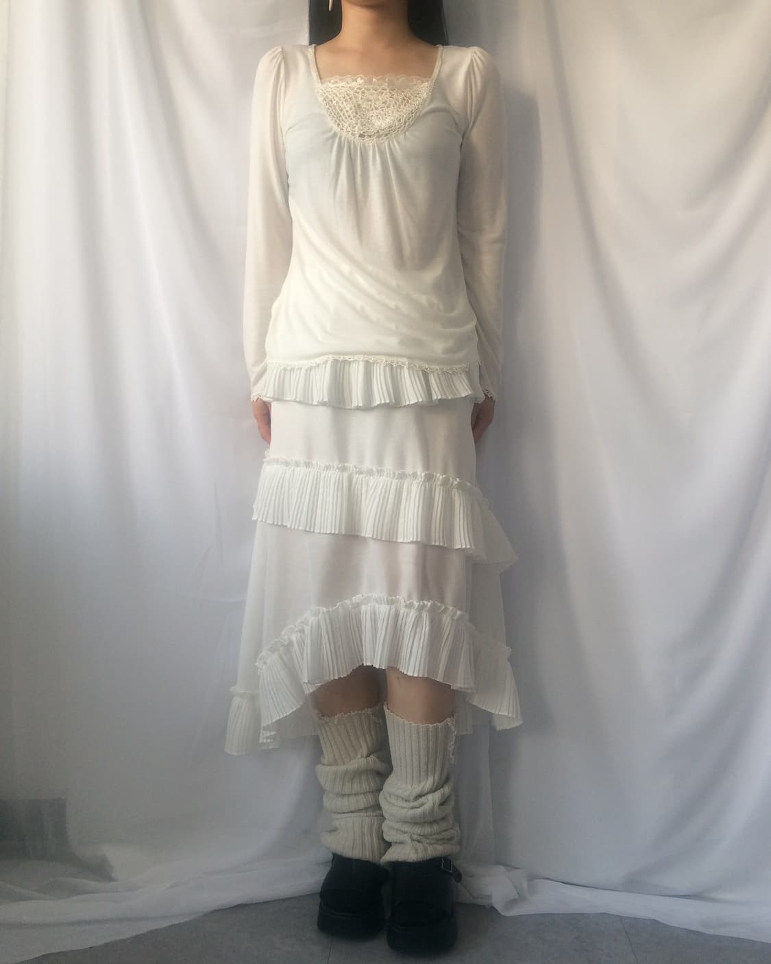 Crochet point sleeve 상품이미지1