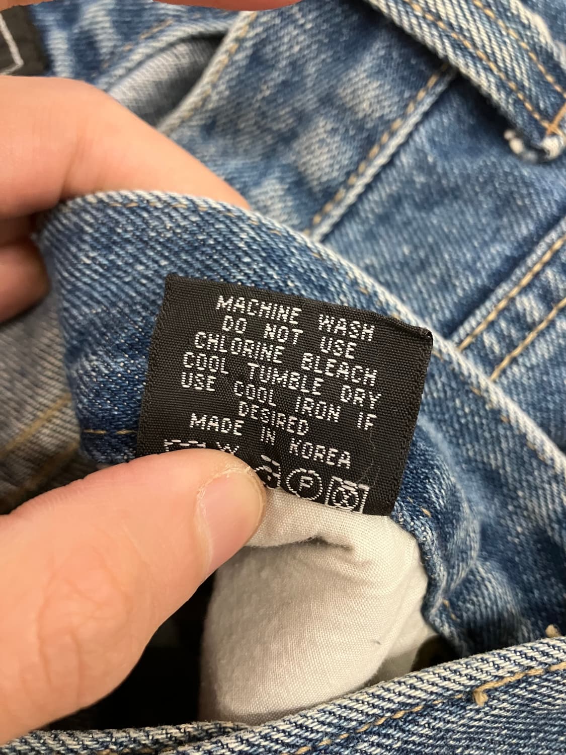 N204 우탱클랜 우웨어 데님 팬츠 청바지 상품이미지5