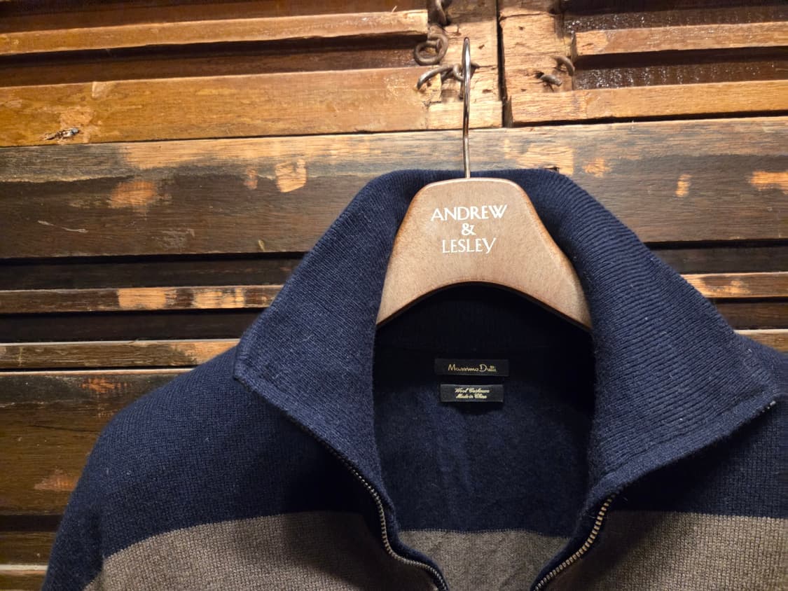 마시모듀티 짚업니트 상품이미지2