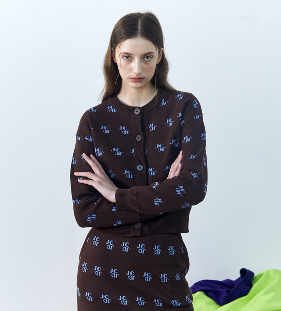 jcjd 로고플레이가디건 상품이미지5