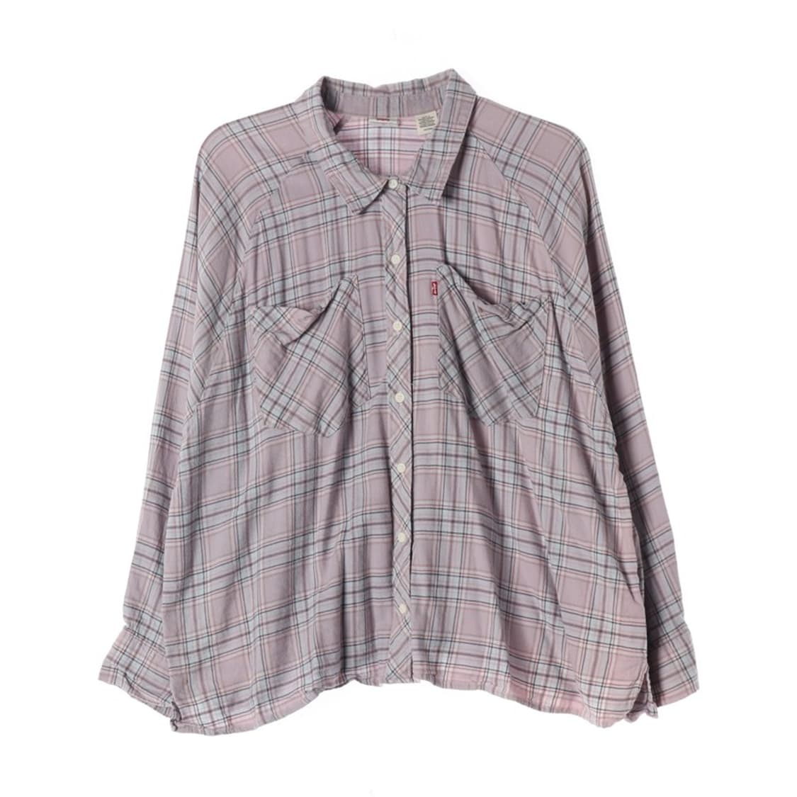 리바이스 핑크톤 타탄 체크 투포켓 셔츠 2X 상품이미지1