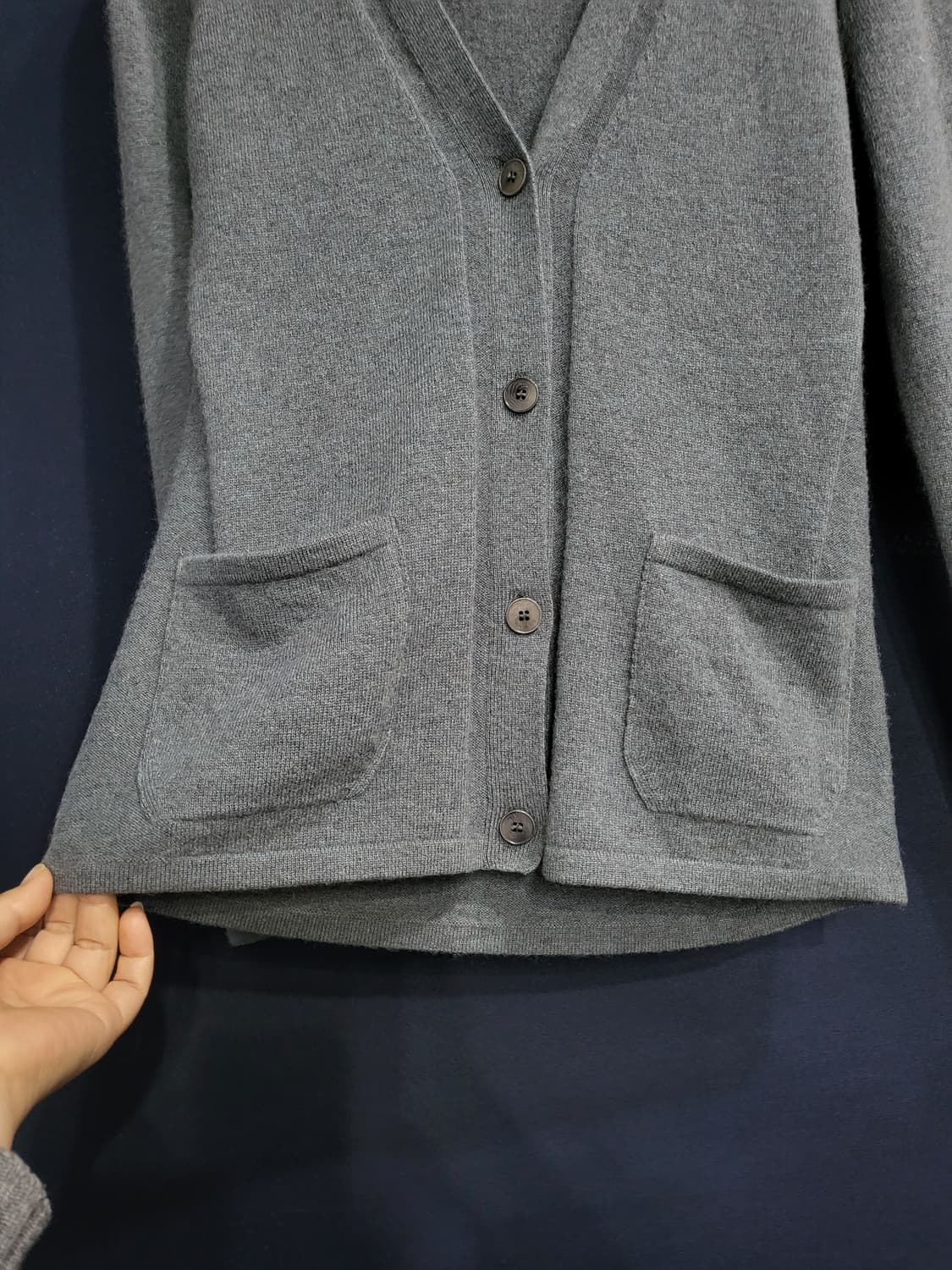 리플레인 쏘울 캐시미어100 가디건 상품이미지3