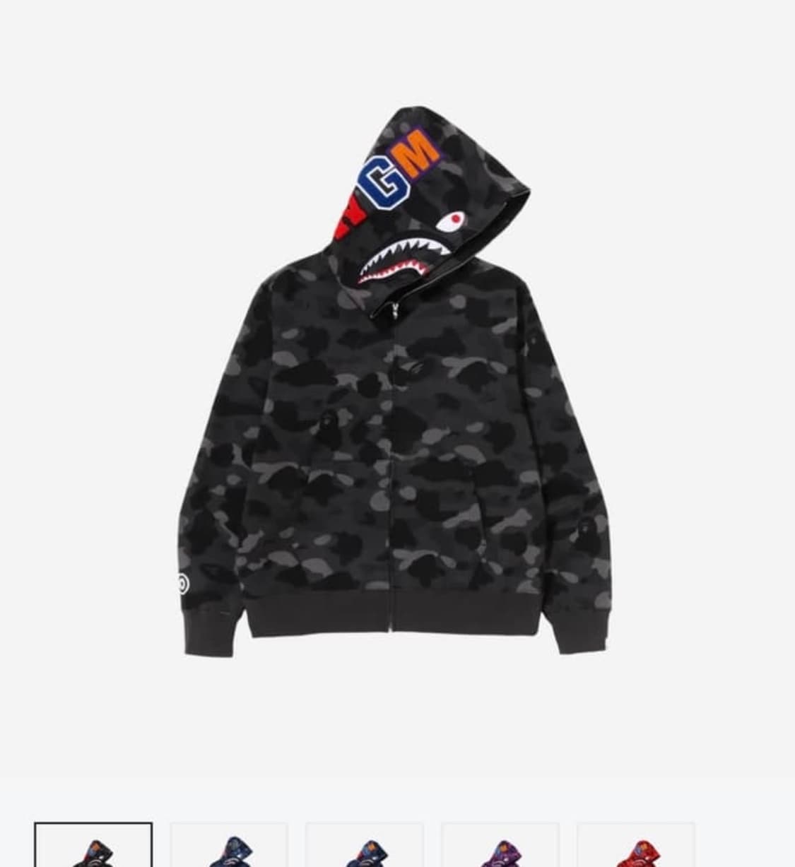 베이프 샤크후드 흑계나 청계 구해요 L 상품이미지1