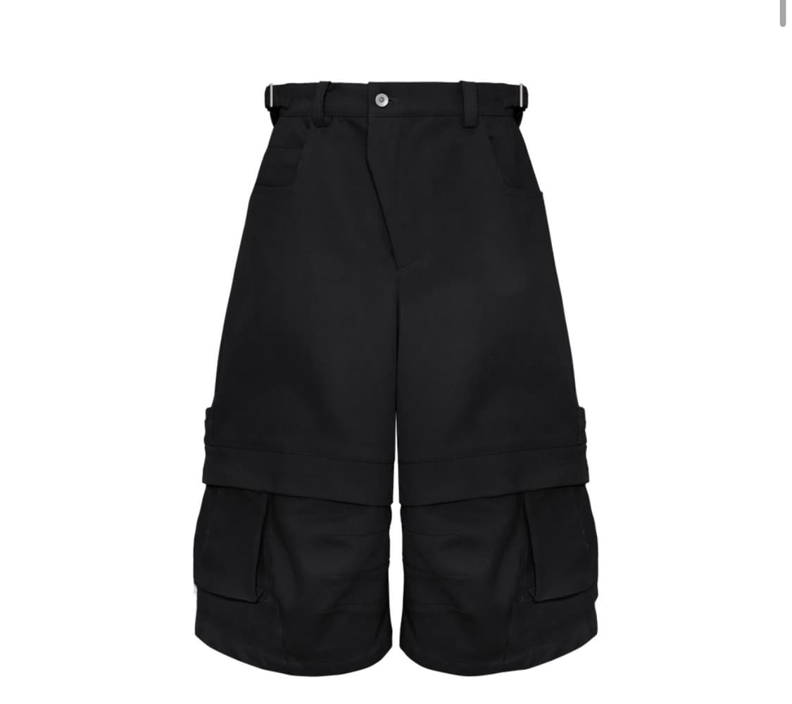 카미엔 타이탄 버뮤다 팬츠 블랙 상품이미지1