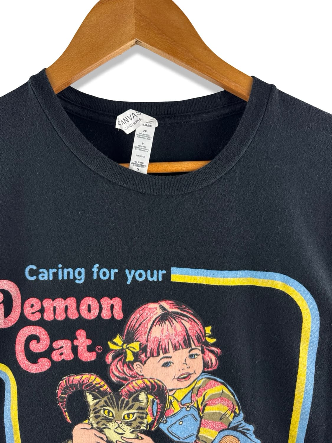 USA DEMON CAT 그래픽 티셔츠3448 상품이미지3