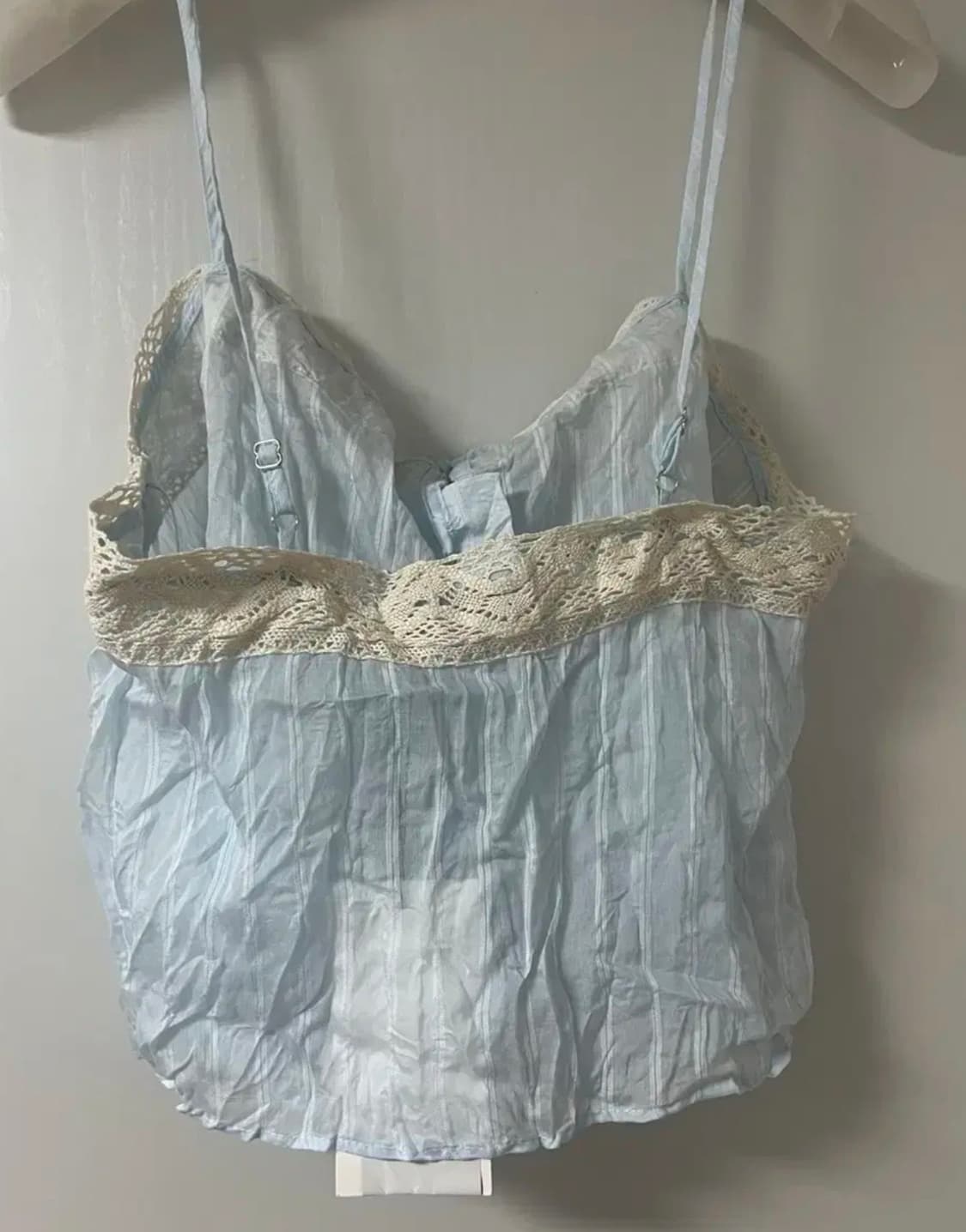 ZARA 자라 로맨틱 스트랩 탑 xs 파르벵 피버 착용 자라 슬리브리스 상품이미지6