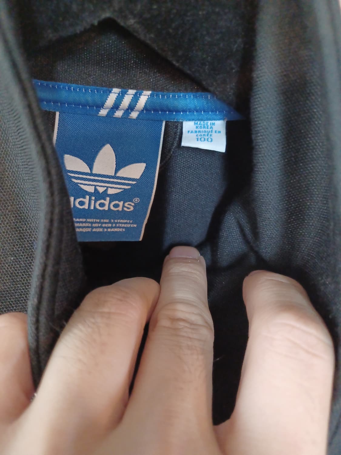 아디다스 유로파 트랙탑 져지 검흰 100 상품이미지3