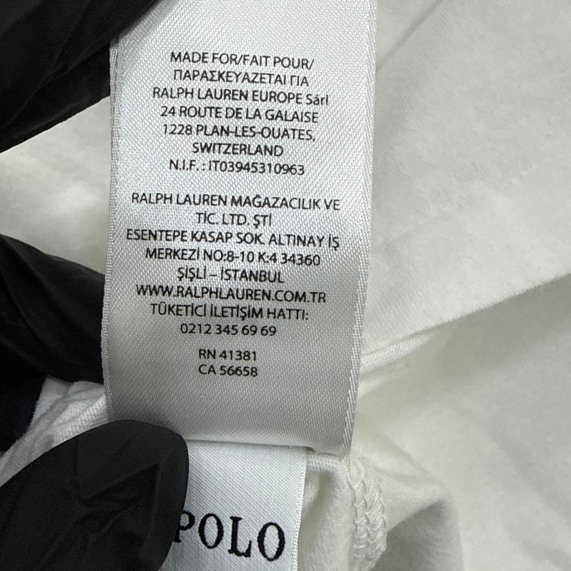 XL 폴로랄프로렌 화이트 반팔 티셔츠 0316T 상품이미지4