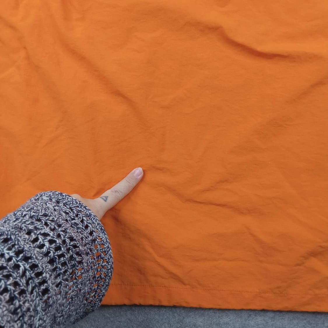 18SS 슈프림 리플렉티브 테이핑 후디드 풀오버 오렌지 상품이미지5