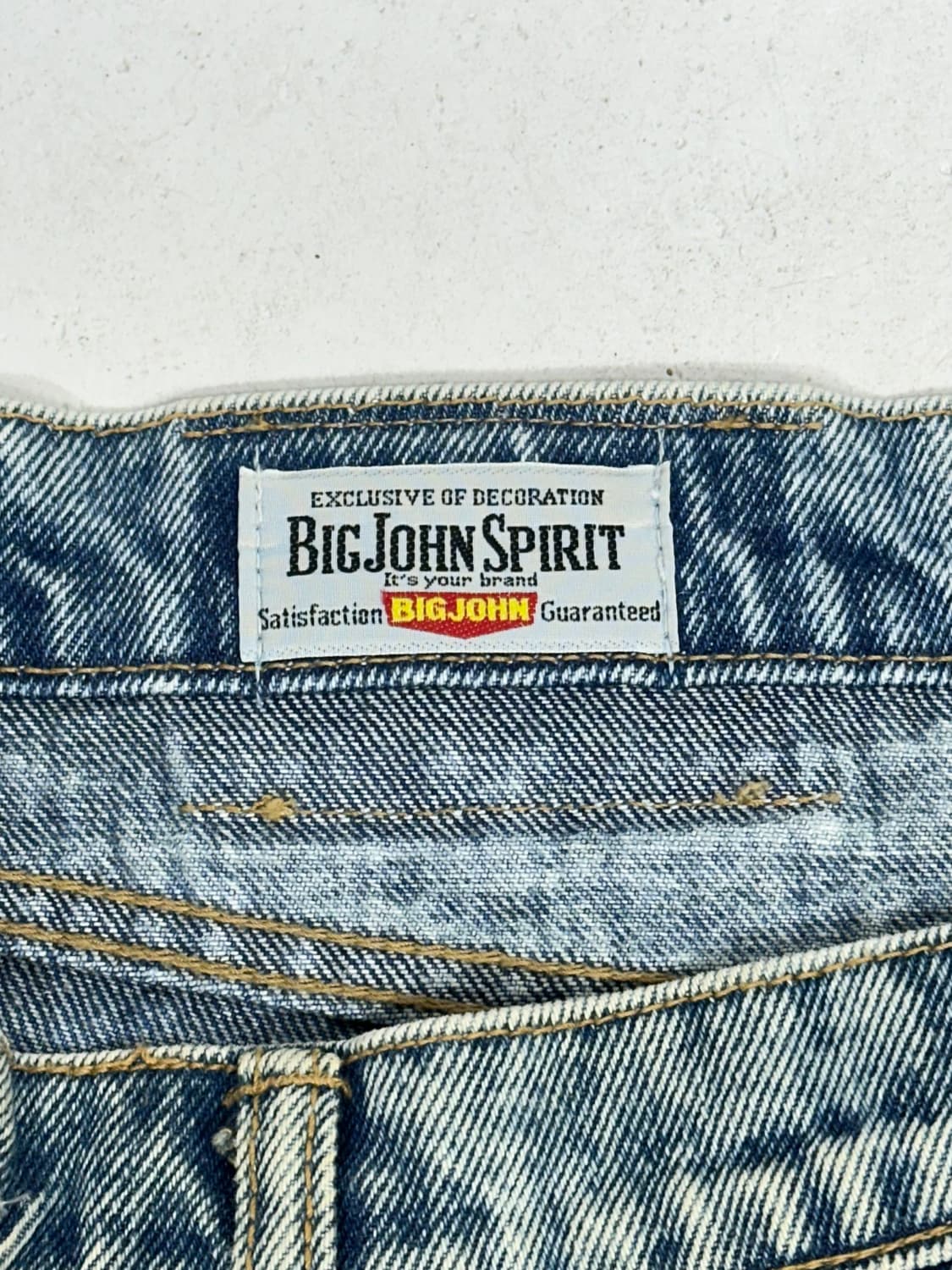 빅 존 연청 와이드 데님 팬츠  상품이미지7