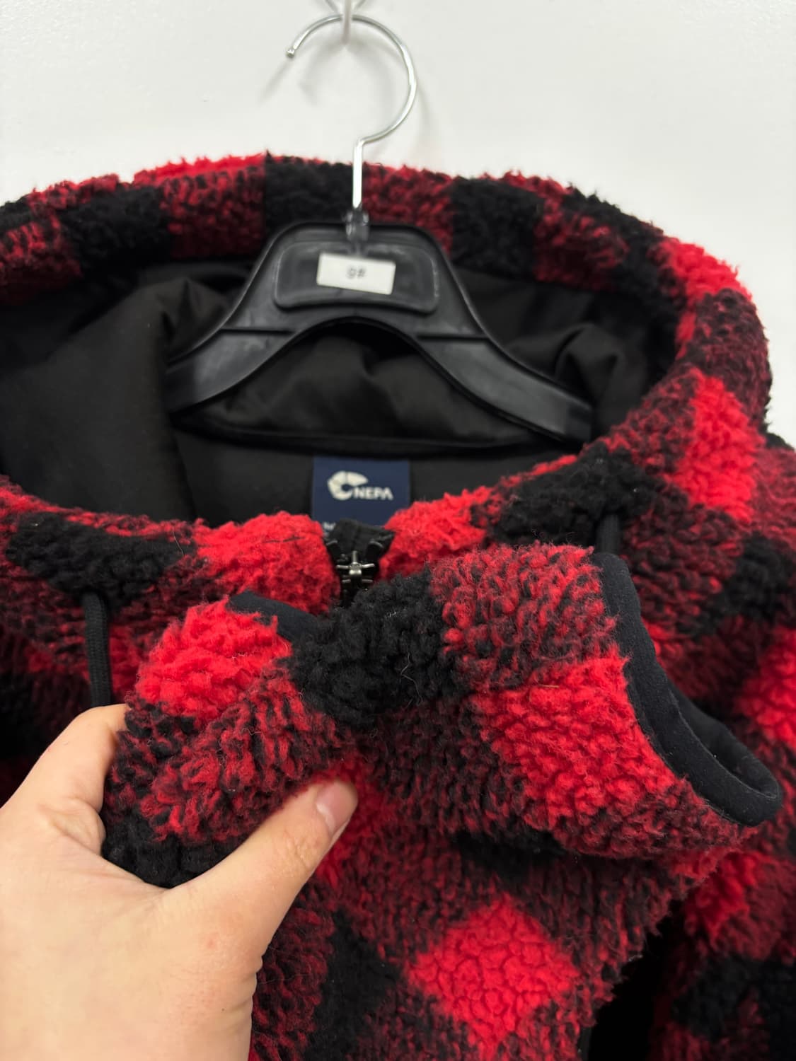 네파 양털 후드 후리스 상품이미지5