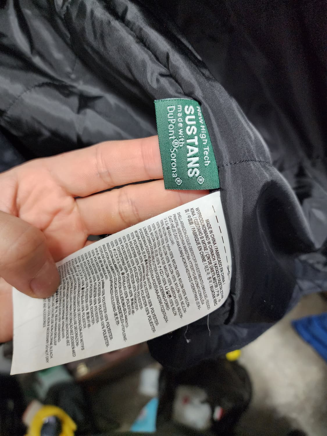 VANS 반스 완장로고 경량패딩 자켓 상품이미지6