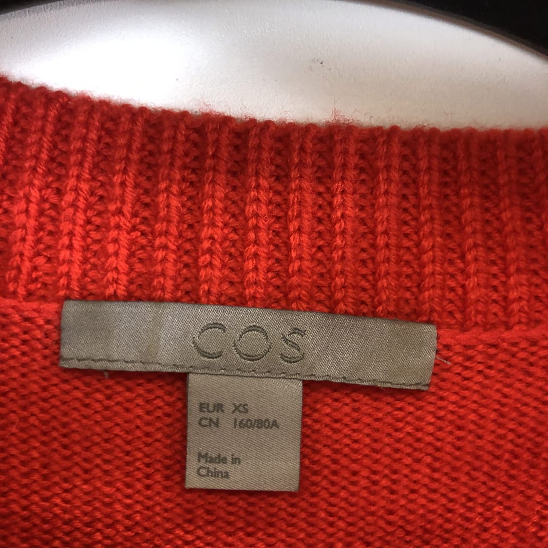 COS 코스 울 100% 니트 XS 상품이미지5