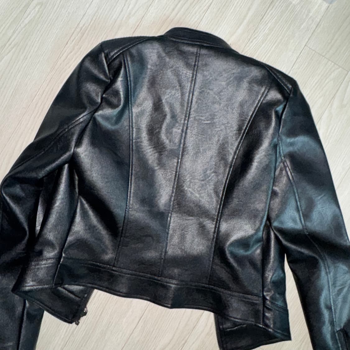 블랙 라이더자켓 레더자켓 상품이미지3