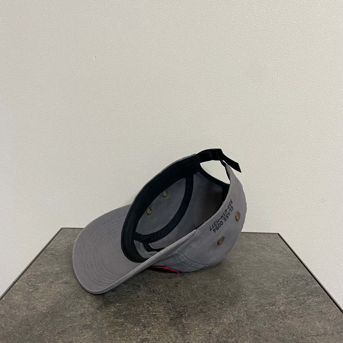 (OS) 슈프림 박스로고 캠프캡 모자 21SS 밀리터리 워시드 그레이 상품이미지6