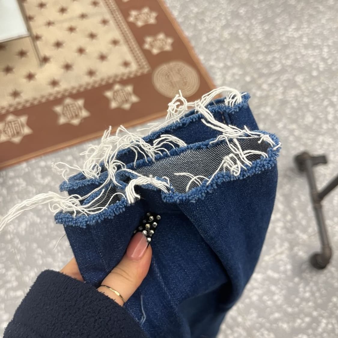 리바이스 빈티지 캐주얼 슬림핏 진청 데님팬츠 28인치 C10486 상품이미지8