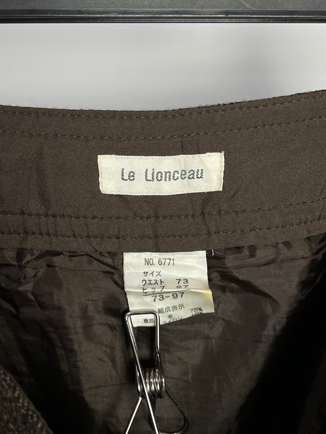 LE LIONCEAU 스커트  상품이미지4