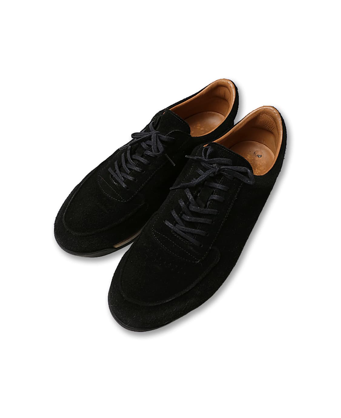 존 롭 [John Lobb] 스웨이드 레더 럭셔리 블랙 스니커즈 명품 상품이미지1