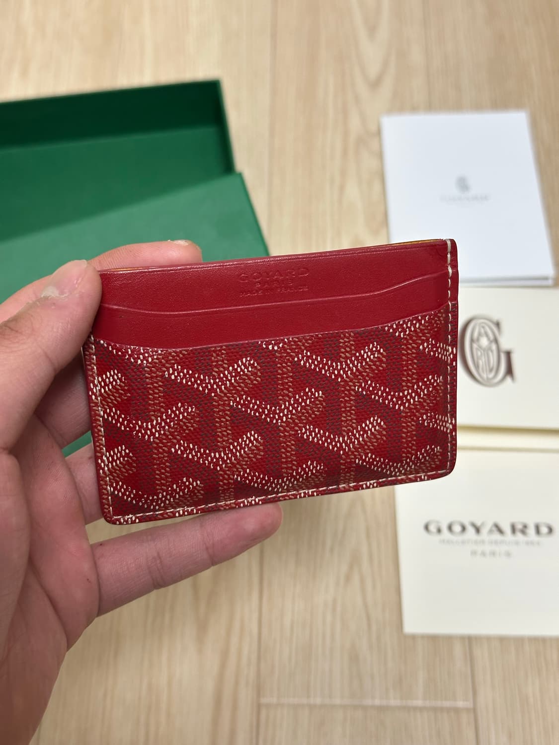 고야드 생쉴피스 스페셜컬러 카드지갑 상품이미지1