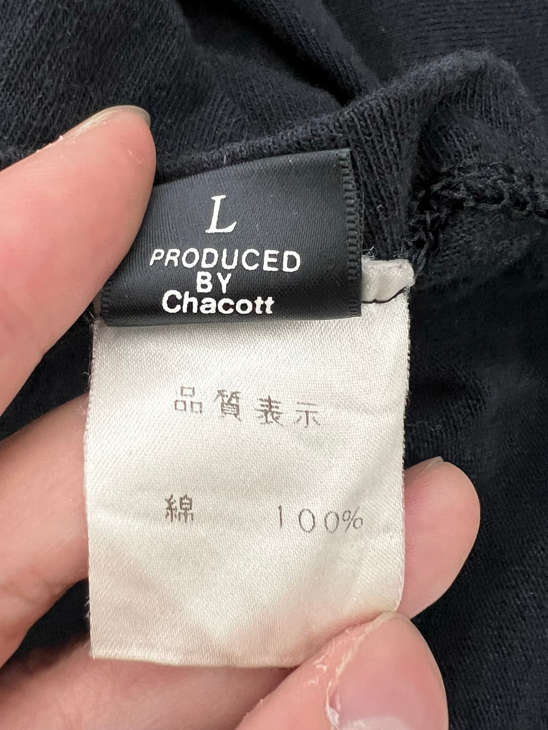 루이지 블랙 로고 그래픽 코튼 하프티 상품이미지9