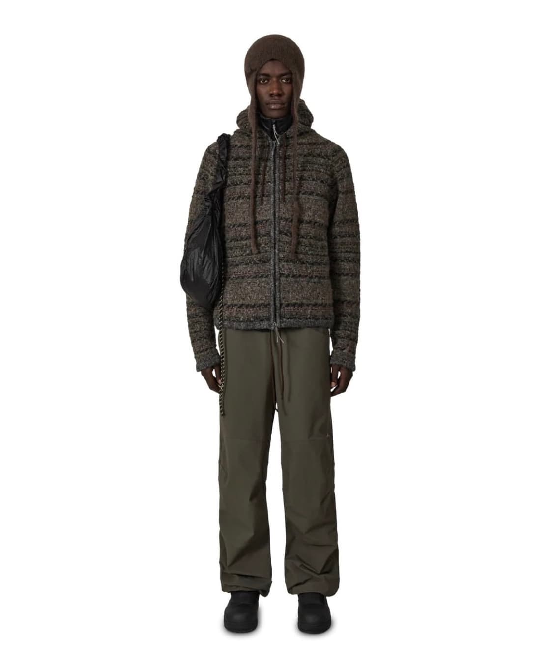 (L) 로아하이킹 펠티드 니트 후드집업 상품이미지4