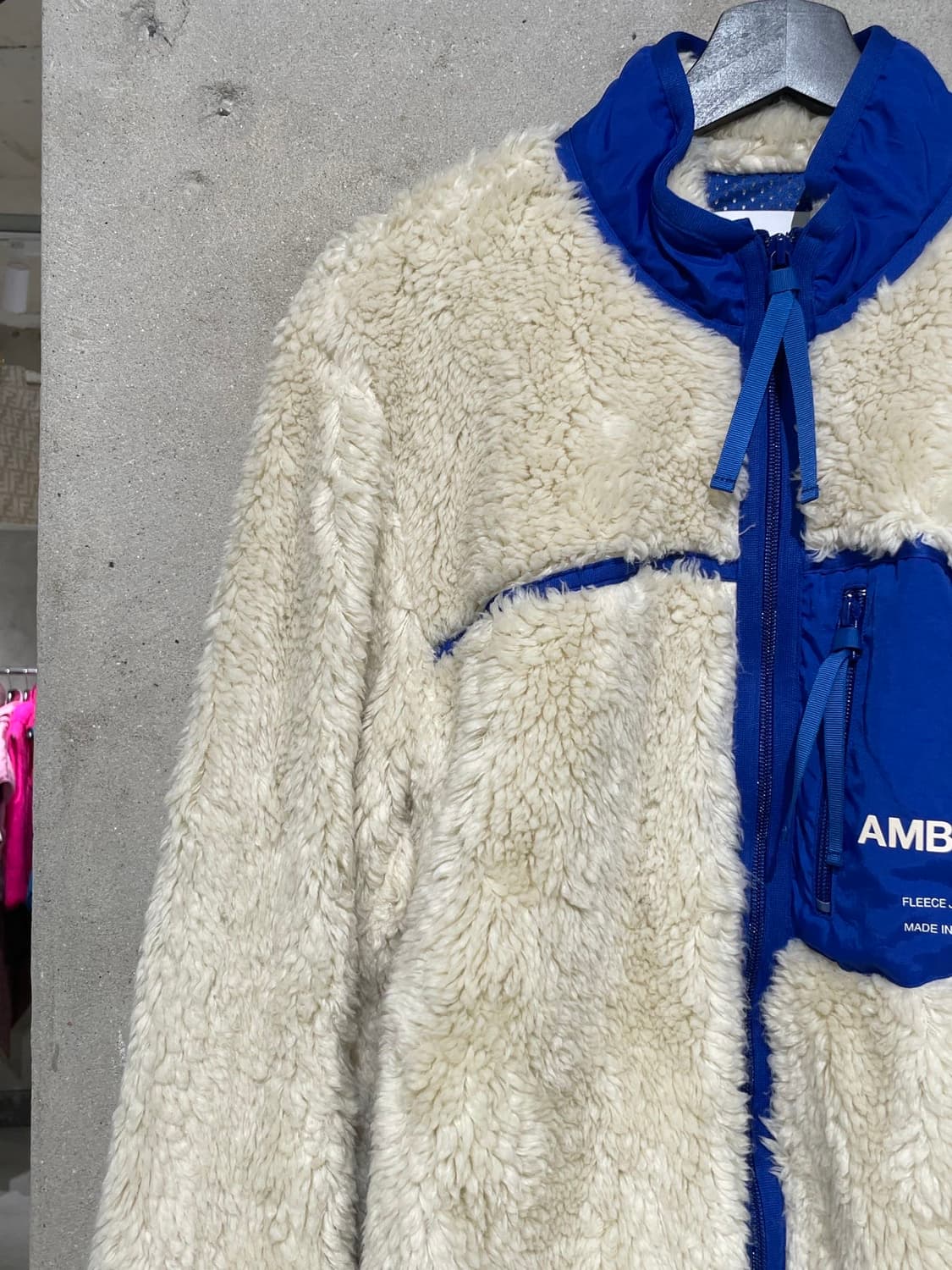 엠부쉬 아이보리 테디 플리스 자켓 상품이미지2