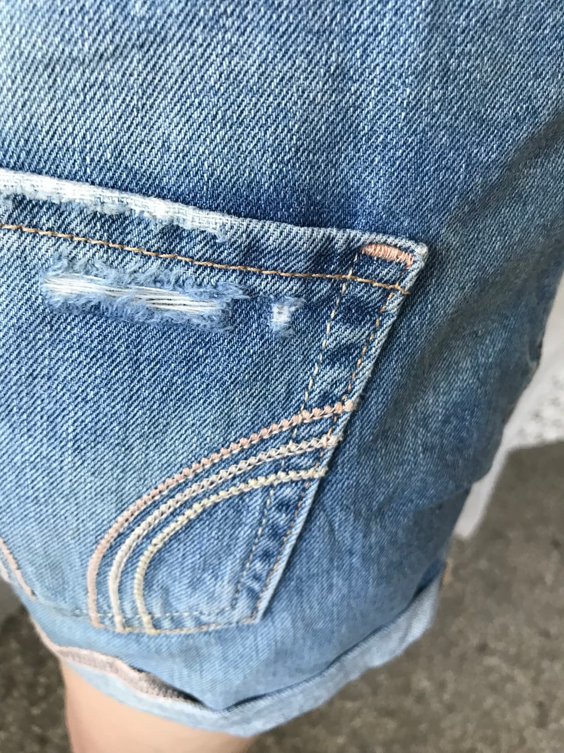 hollister 썸머 데님 오버롤 상품이미지8