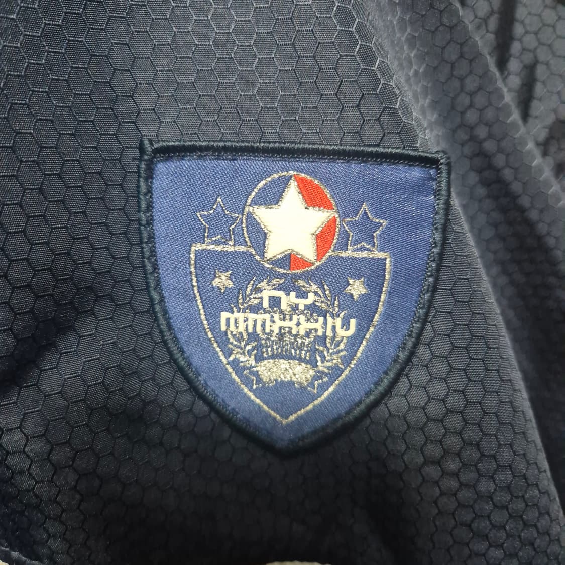 슈프림 리플렉티브 파이핑 풀오버 네이비 24Fw XL 상품이미지4