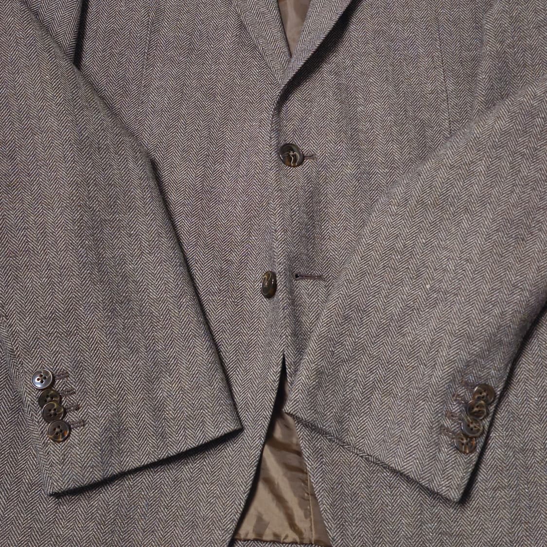 XL 타미힐피거 헤링본 브라운 블레이저 자켓 상품이미지3