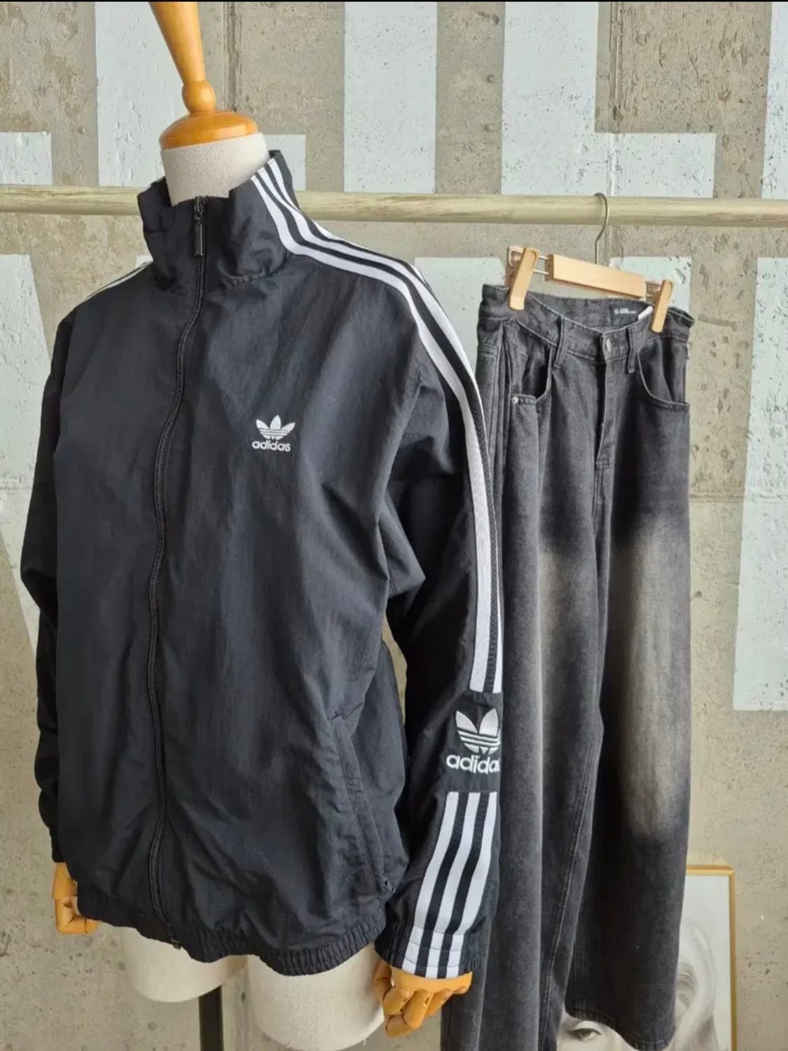 아디다스 삼선 바람막이 상품이미지2
