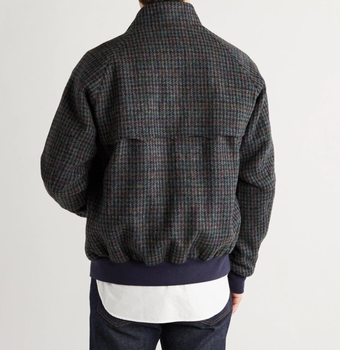 바라쿠타 G9 하운드투스 체크 버진울 자켓 40 상품이미지10