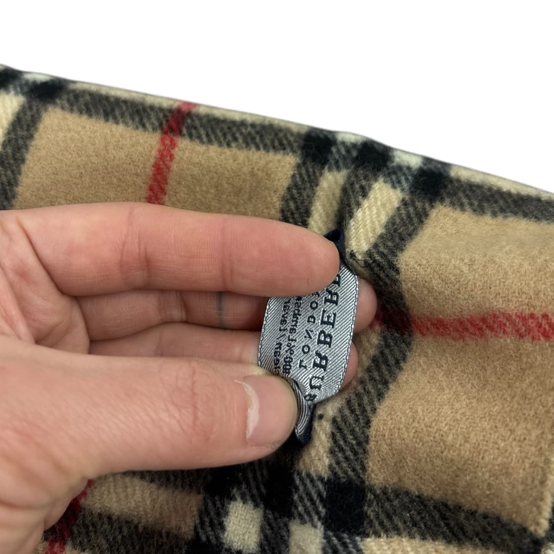 정품) 버버리 리버시블 머플러 상품이미지8