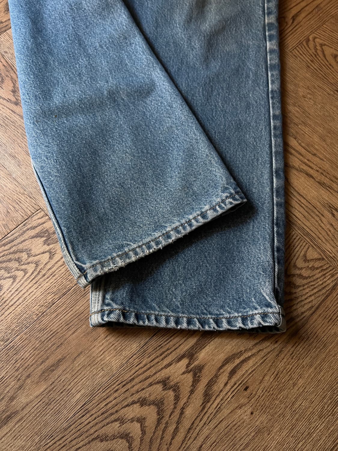 [38]칼하트 USA 빈티지 워싱 워크 데님 팬츠 상품이미지6