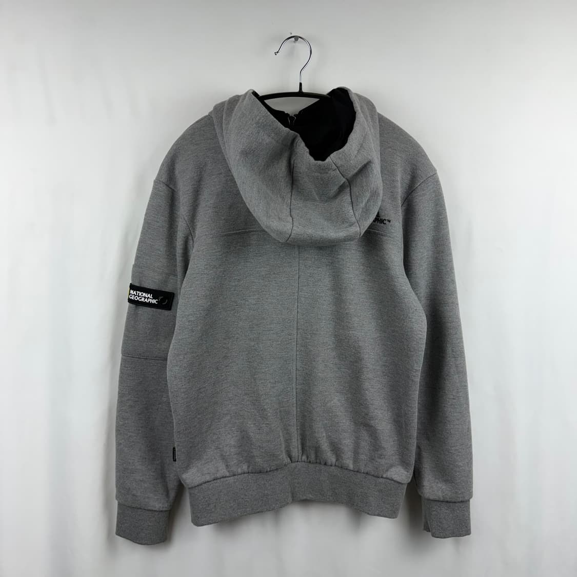 (S) 내셔널지오그래픽 후드집업 그레이 상품이미지7