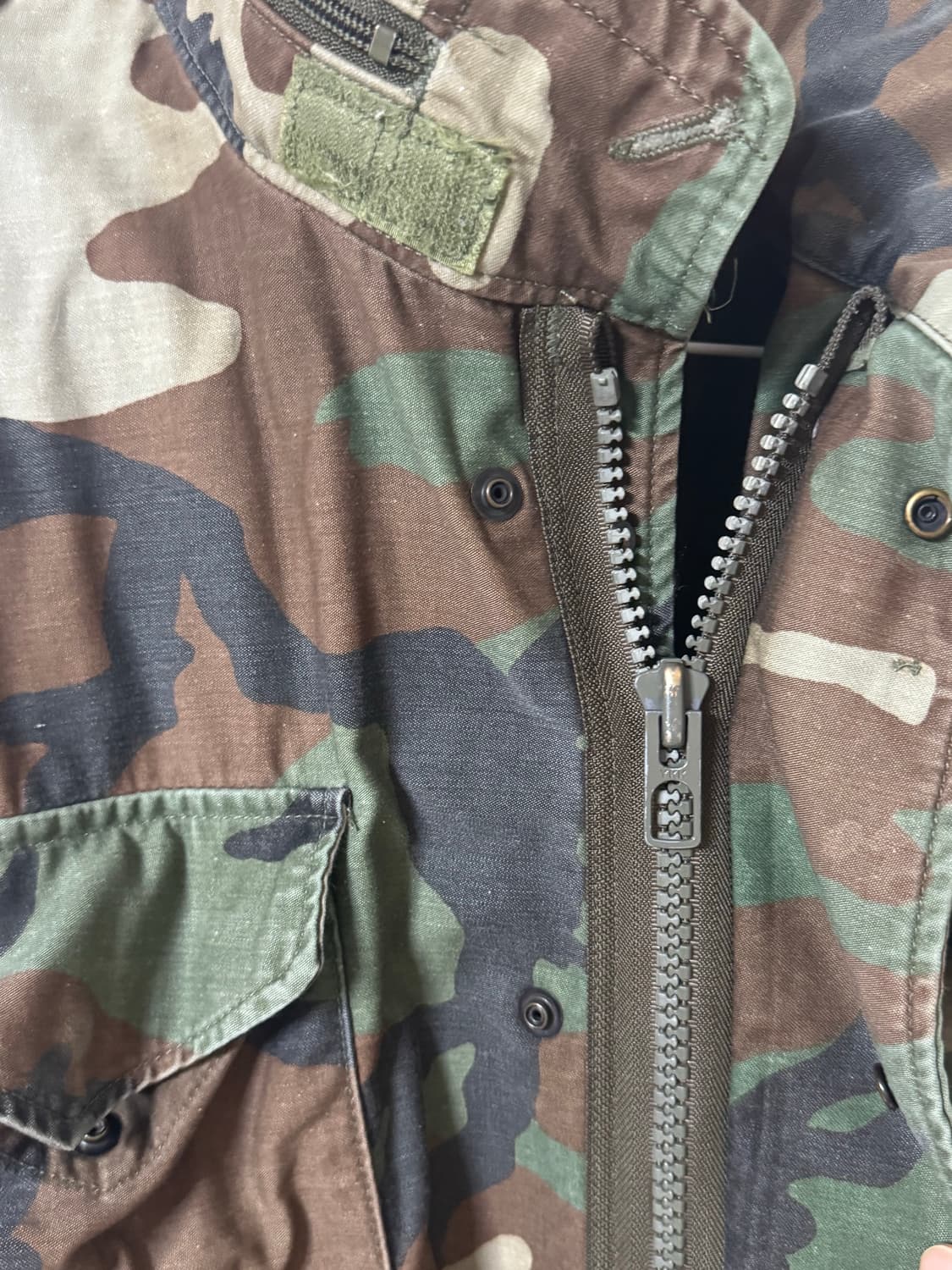 미군 카모 m65 필드자켓 xl 상품이미지5