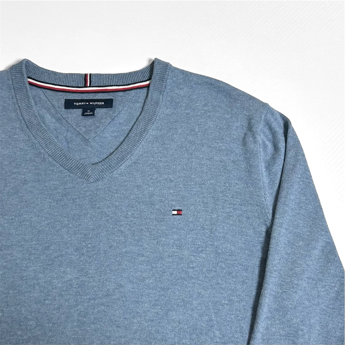 [M] Tommy 타미힐피거 브이넥 니트 상품이미지2