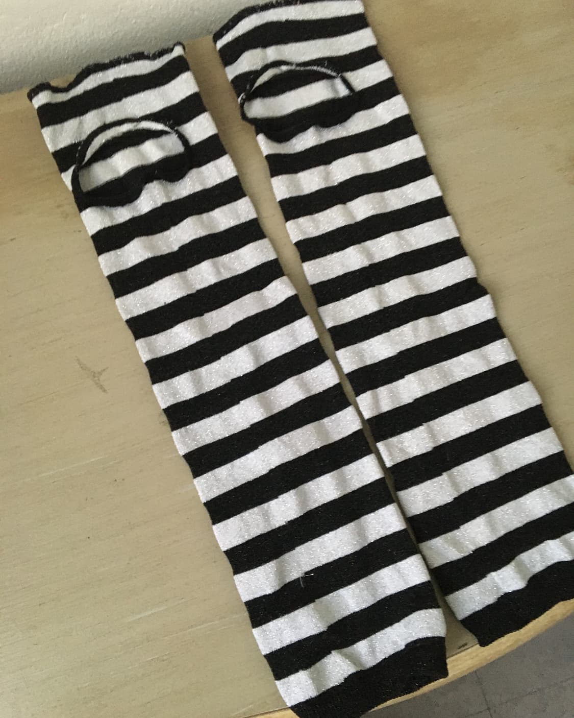 stripe pattern handwarmer 상품이미지3
